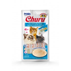 Inaba Crème à lécher Churu thon & pétoncle 70 g 200016