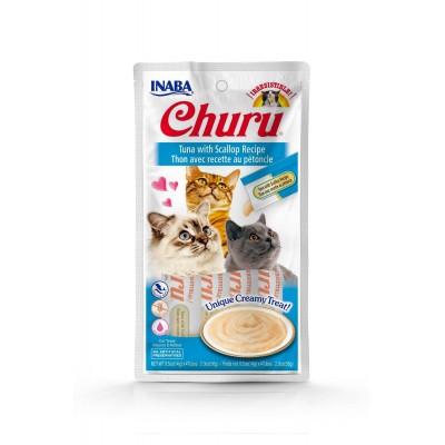 Inaba Crème à lécher Churu thon & pétoncle 70 g 200016