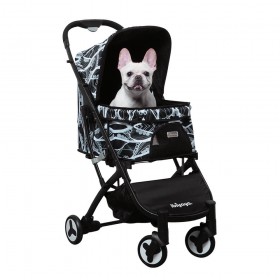 Ibiyaya Poussette Speedy Fold Pet Buggy FS1670-B