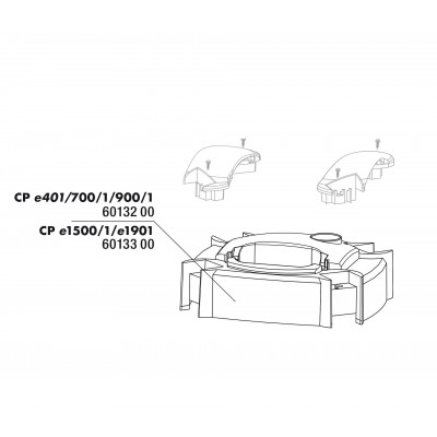 JBL JBL CPe, couvercle tête de pompe 6013200