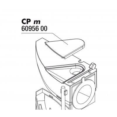 JBL JBL CristalProfi m greenline Couvercle Sortie d'eau 6095600