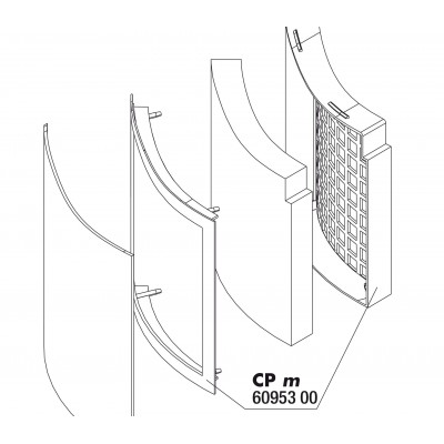 JBL JBL CristalProfi m greenline Fixation FilterPad 6095300