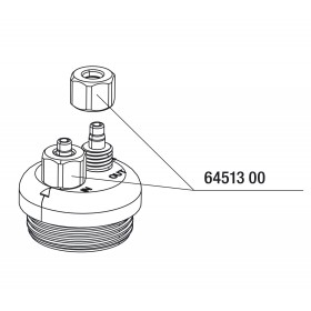 JBL JBL Écrou Tuyau Air/CO? 6451300