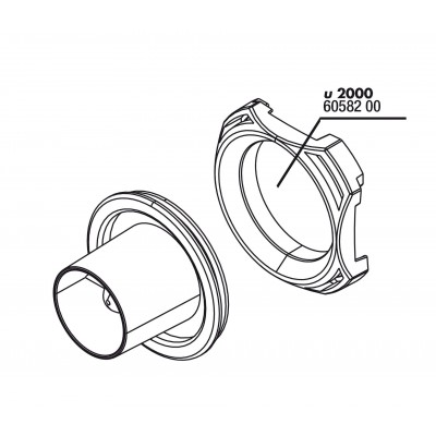 JBL JBL ProFlow u, couvercle et raccord tuyau 6050300
