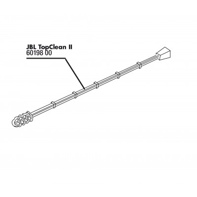 JBL JBL TopClean II, tige de réglage 6019800