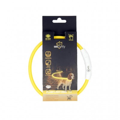 Seecurity Anneaux lumineux Seecurity USB Nylon Jaune 1270008