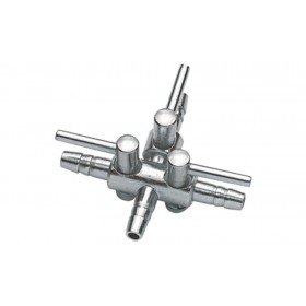 Hobby Robinet à air Hobby en métal 4/6 - 3 conduits 63350