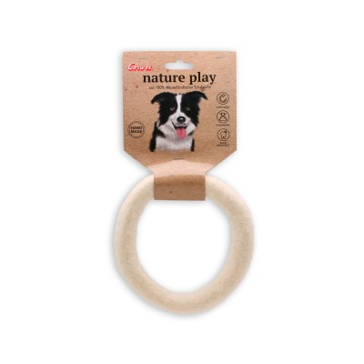 Corwex Anneau à mâcher Nature play - Jouet en laine Corwex 80404