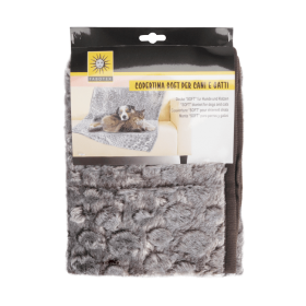 Fabotex Plaid gris pour animaux CP406/B