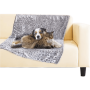 Fabotex Plaid gris pour animaux CP406/B
