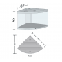 Juwel Aquarium Juwel Trigon 350 LED 815350