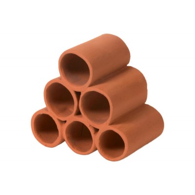 Hobby Décor en céramique Hobby Prawn Pyramid 3-2-1 red 41497