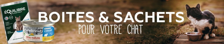 Boites & sachets - Alimentation & compléments pour chat
