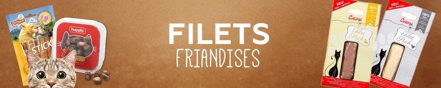 Filets Friandises - Alimentation & compléments pour chat