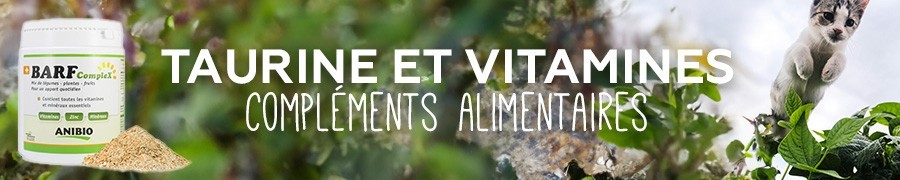 Taurine & vitamines Compléments alimentaires - Alimentation & compléments pour chat