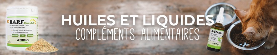 Huiles & liquides Compléments alimentaires - Alimentation & compléments pour chat