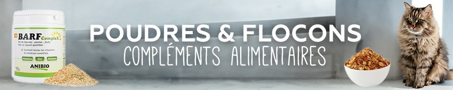 Poudres & flocons Compléments alimentaires - Alimentation & compléments pour chat