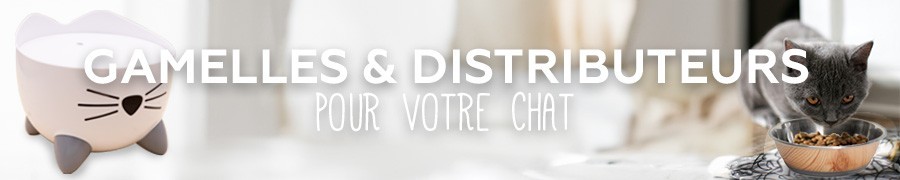 Fontaines à eau & gamelles pour chats au meilleur prix !