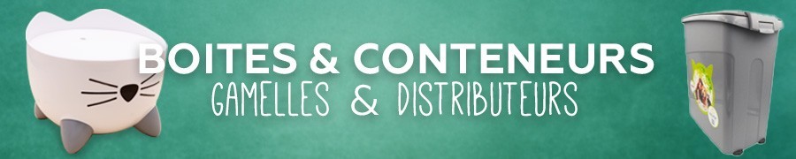 Boites & conteneurs - Art de la gamelle pour chat