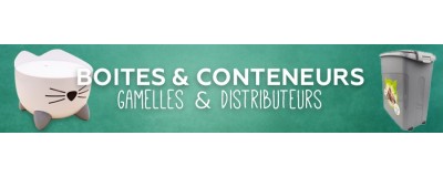 Boites & conteneurs - Art de la gamelle pour chat