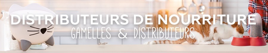 Distributeurs de nourriture - Art de la gamelle pour chat