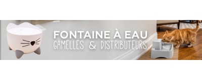 Fontaines à eau - Art de la gamelle pour chat