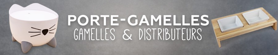 Porte-gamelles - Art de la gamelle pour chat