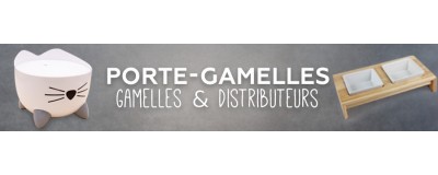 Porte-gamelles - Art de la gamelle pour chat